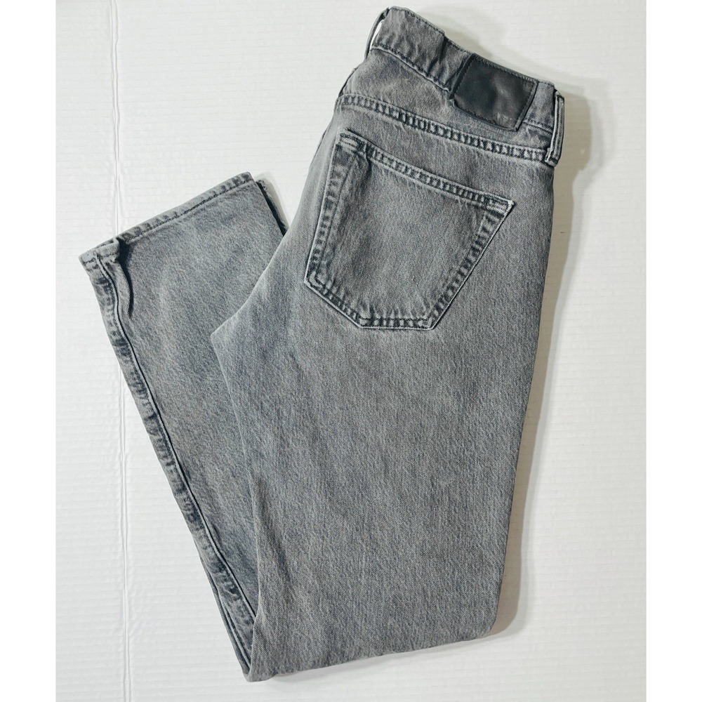 Abercrombie & Fitch Jeans Men's 28x30 Gray Langdon Slim Fit Distressed Y2K 2000s